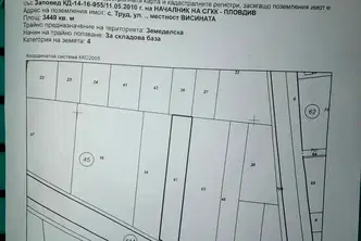 Парцел в Пловдив, с. Труд