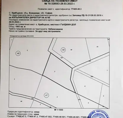 Photo 5 — Plot in област София, Hrabyrsko
