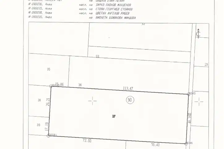 Plot in област София, Ravno Pole