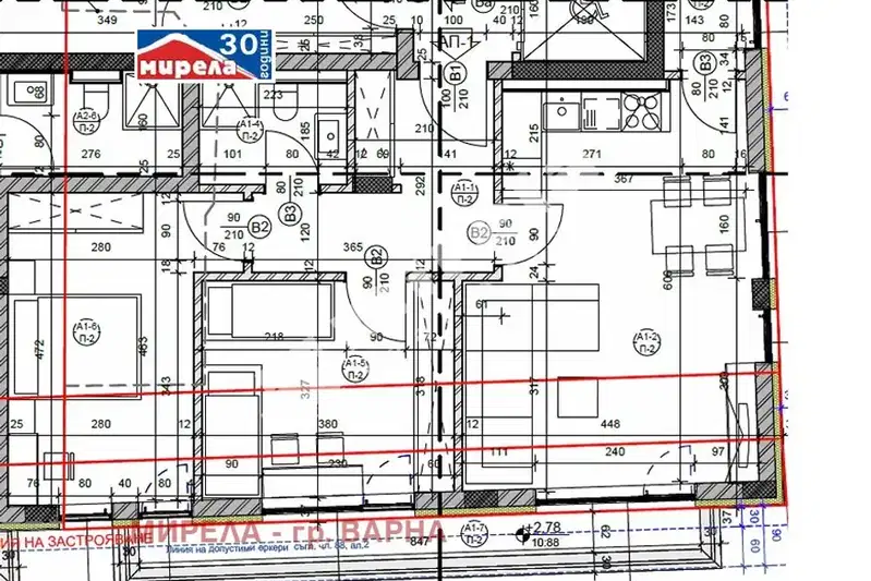 3-bedroom apartment in Varna, Asparuhovo