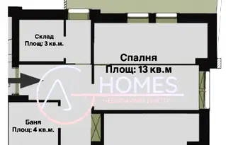 Тристаен апартамент в София, Банишора