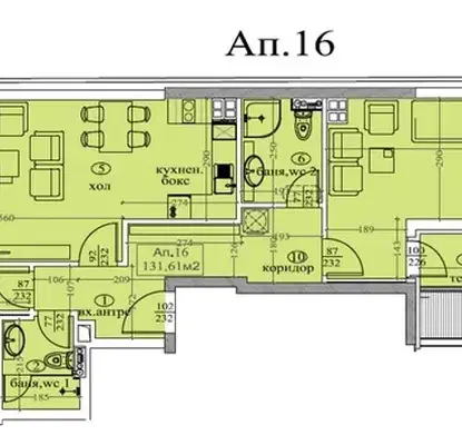 Снимка 3 — Тристаен апартамент в София, Белите брези