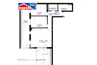 Тристаен апартамент във Варна, Бриз