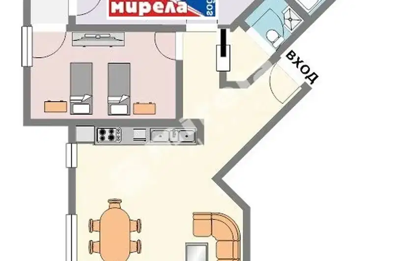 3-bedroom apartment in Varna, Briz