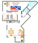 Тристаен апартамент във Варна, Бриз