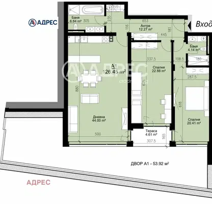 Снимка 4 — Тристаен апартамент във Варна, Бриз