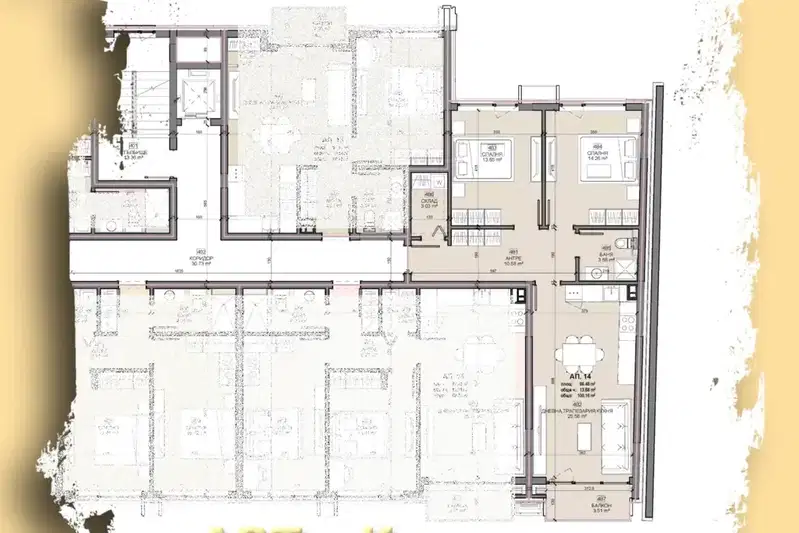 3-bedroom apartment in Pernik, Centyr
