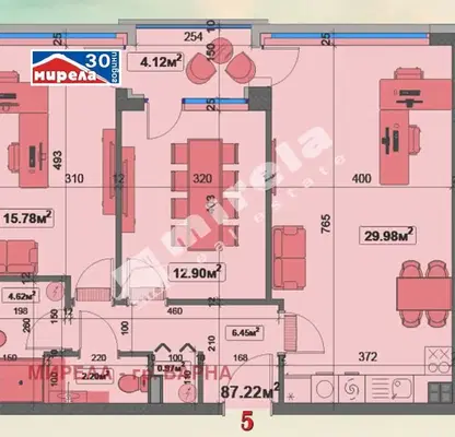 Photo 2 — 3-bedroom apartment in Varna, Chaika