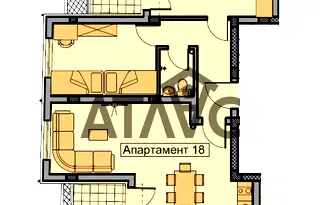 Тристаен апартамент в Пловдив, Христо Смирненски