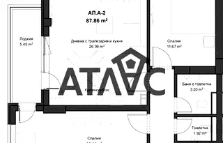 Тристаен апартамент в Пловдив, Кючук Париж