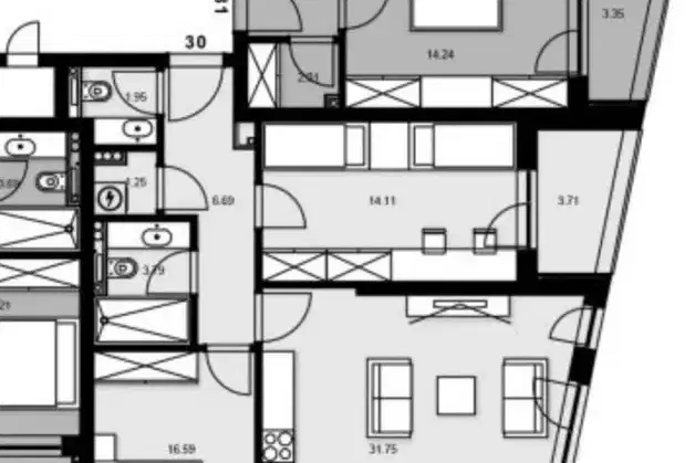 3-bedroom apartment in Varna, Levski 1