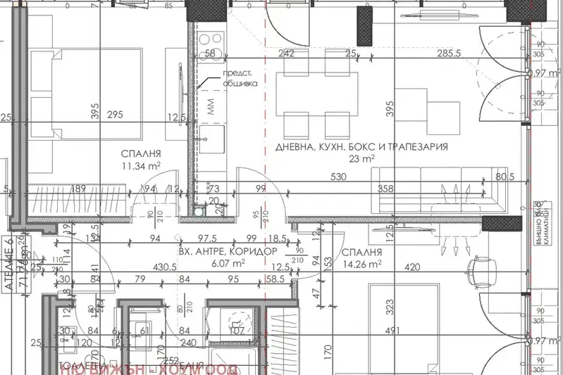 Тристаен апартамент в София, Люлин 2