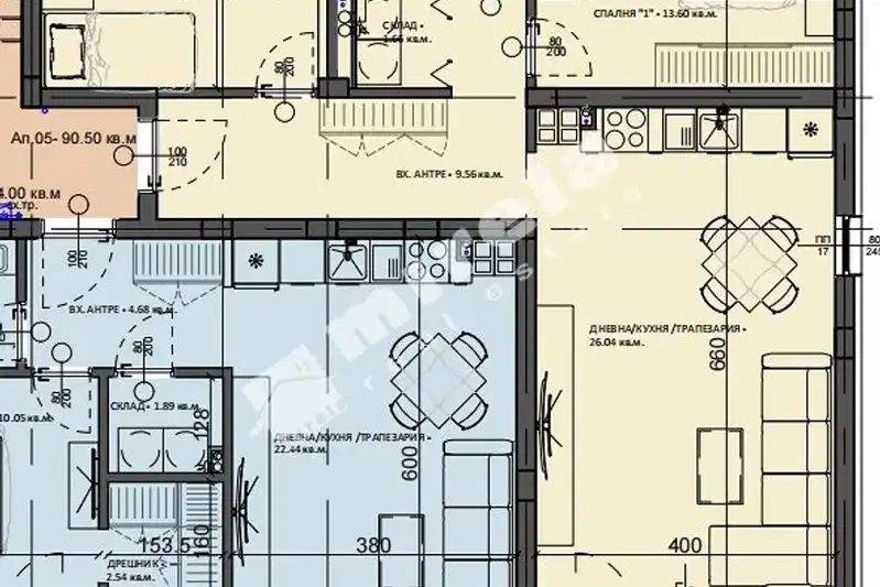3-bedroom apartment in Varna, Alen Mak