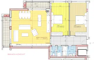 Тристаен апартамент в София, м-т Гърдова глава