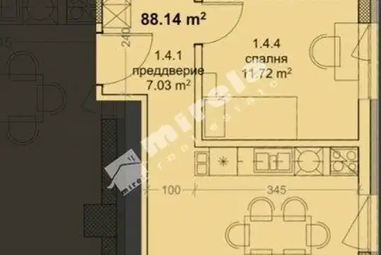3-bedroom apartment in Varna, Mladost 1