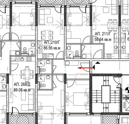 Photo 2 — 3-bedroom apartment in Sofiya, Obelya 1