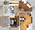 Снимка 2 — Тристаен апартамент в София, Овча купел