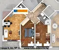 Снимка 3 — Тристаен апартамент в София, Овча купел