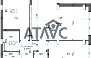 Тристаен апартамент в Пловдив, Тракия