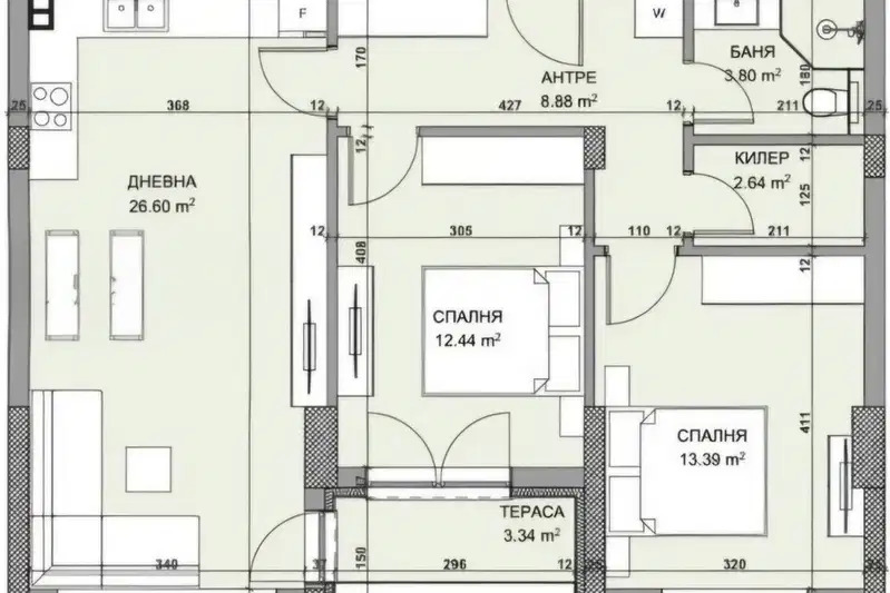 3-bedroom apartment in Varna, Vladislav Varnenchik 1