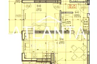 Тристаен апартамент с лоджия в нова сграда във Възраждане 1, Варна