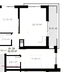 Тристаен апартамент в София, Зона Б-5