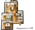 Снимка 4 — Тристаен апартамент във Велико Търново, Зона Б