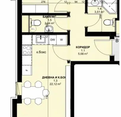 Photo 2 — 3-bedroom apartment in Oblast Burgas, Ravda