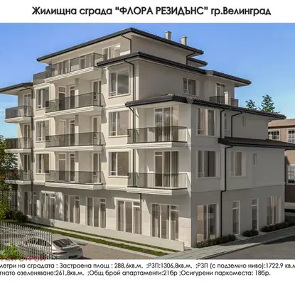 Снимка 2 — Двустаен апартамент в Пазарджик, Велин