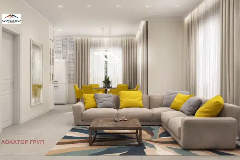 4-bedroom apartment in Pancharevo