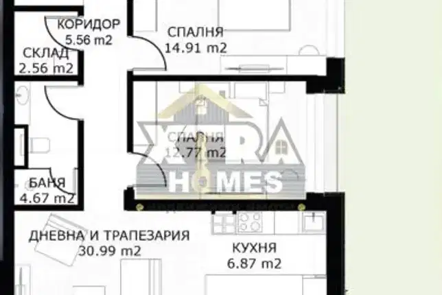 Многостаен апартамент в София, Драгалевци