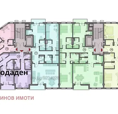 Снимка 2 — Четиристаен апартамент в Манастирски ливади с паркомясто