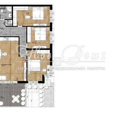 Photo 5 — 4-bedroom apartment in Sofia, Mladost 2