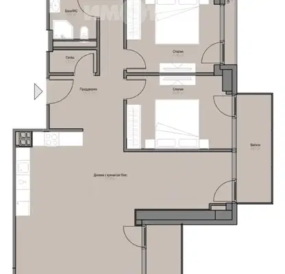 Photo 4 — 4-bedroom apartment in Sofiya, Oborishte