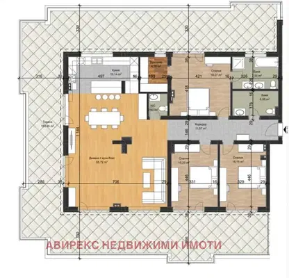 Снимка 2 — Многостаен апартамент в Пловдив, Остромила