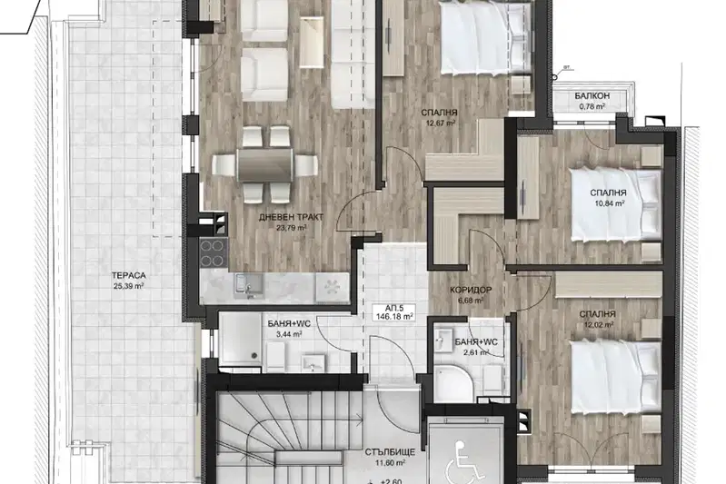4-bedroom apartment in Varna, Pogrebi