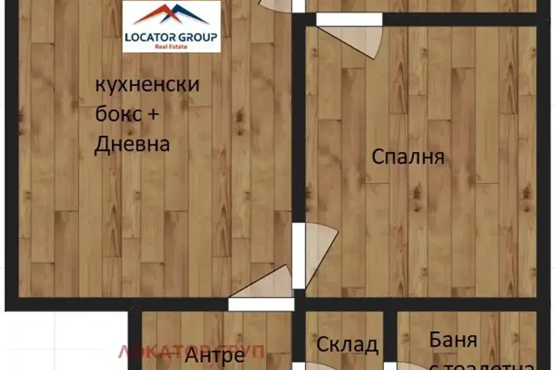 Двустаен апартамент в Студентски