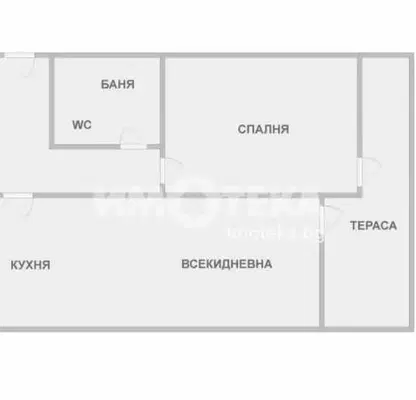 Снимка 5 — Двустаен апартамент в к.к. Чайка