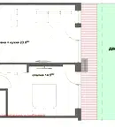 Двустаен апартамент в Стара Загора, Аязмото