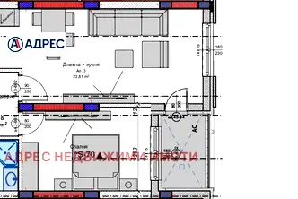 Двустаен апартамент в Стара Загора, Аязмото