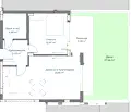 Снимка 3 — Двустаен апартамент в Пловдив, Беломорски