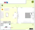 Снимка 2 — Двустаен апартамент с балкон в Гръцка махала, Варна