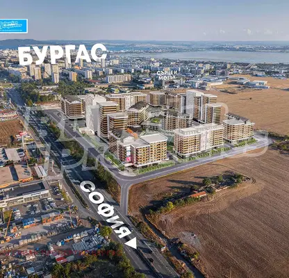 Снимка 3 — Двустаен апартамент в Бургас, Хоризонт
