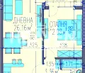Снимка 2 — Двустаен апартамент в Пловдив, Каменица 2