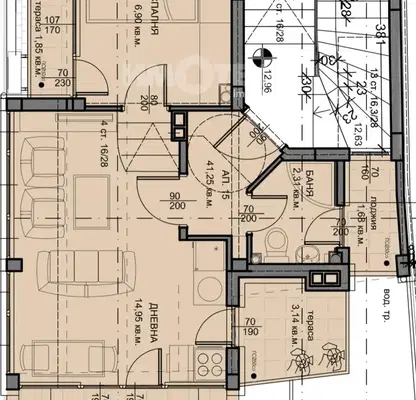 Photo 2 — 2-bedroom apartment in Varna, Kolhozen Pazar