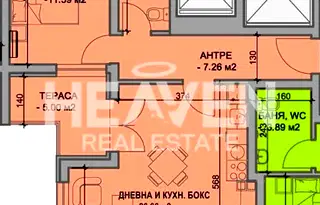 Двустаен апартамент в Пловдив, Кючук Париж