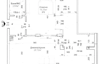 Двустаен апартамент във Варна, Левски 1