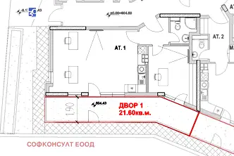Двустаен апартамент в София, Манастирски ливади