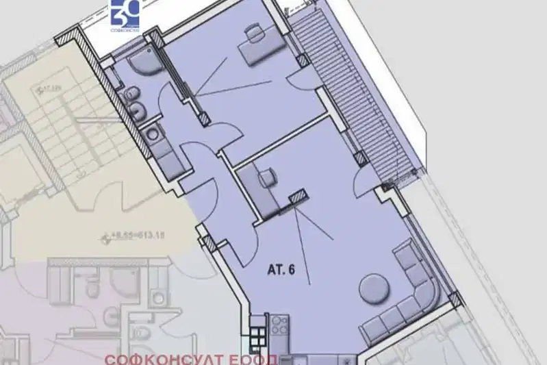 2-bedroom apartment in Sofiya, Manastirski Livadi