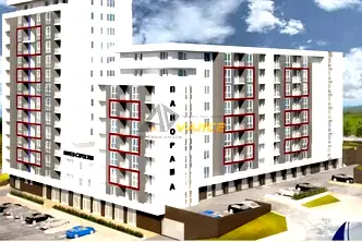 Двустаен апартамент с панорамна гледка в Меден рудник, Бургас